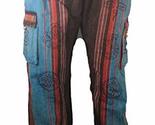 Fair Trade Nepal Thick Cotton Hippy Trousers with Real Patches N32 - $35.10+