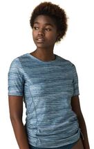 prAna Catarina Size Small (S) Side Shirring Shirt Short Sleeve Sun Top A... - $28.02 CAD