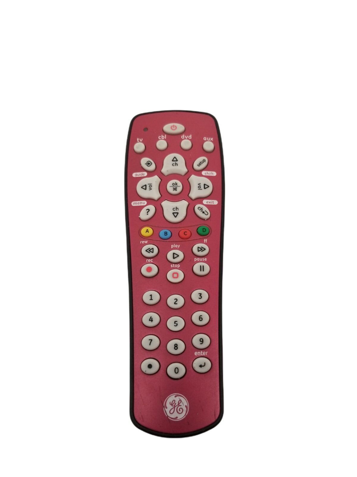 Primary image for GE Television PINK 12404 CL3 1445 TV Remote Control 