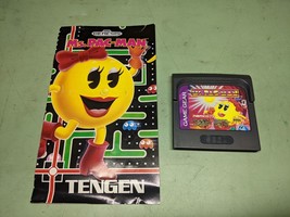 Ms Pac Man Sega Game Gear Disk and Manual Only - $10.29
