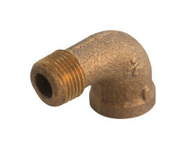 JMF Company 3/8 in. FPT 3/8 in. D MPT Red Brass 90 Degree Street Elbow (... - $29.95