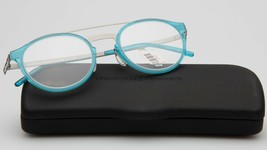 New Prodesign Denmark 6513 c.9222 Aqua Medium Shiny Eyeglasses 49-21-145 B42mm - £114.27 GBP