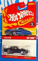 Hot Wheels 2006 Classics Series 2 #24 Hot Bird Firebird Trans Am Black w... - $25.00