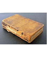 CIRCA 1850 BOOK PSALMS OF DAVID BIBLE POCKET BOOK OWNER SIGNED - $9,123.08 MXN