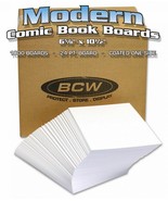 Case of 1000 Loose Bulk Modern Comic Backing Boards (1-BBMOD-BULK) - $180.88