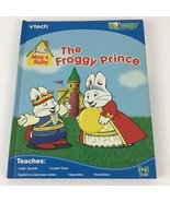 VTech Bugsby Reading System Max &amp; Ruby Froggy Prince Educational Book Ca... - $17.77