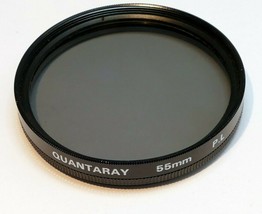 Quantaray  55mm Filter Polarizer Polar Linear lens - $26.69