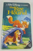 The Fox And The Hound VHS Animated Classic Disney Black Diamond Collection 2041 - £6.07 GBP