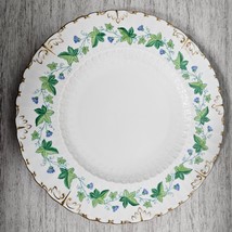 ROYAL CROWN DERBY MEDWAY BURFORD Dinner Plate 10 3/8&quot; Vintage England - $48.50
