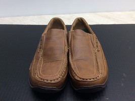 Michael Austin Men&#39;s Size 10 Slip On Loafer Faux Leather Shoes Driving Mocs - £23.70 GBP