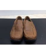 Michael Austin Men&#39;s Size 10 Slip On Loafer Faux Leather Shoes Driving Mocs - $29.65