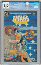 George Perez Collection Copy CGC 8.0 New Teen Titans Vol. 2 #6 Pérez Cover Art - £79.12 GBP