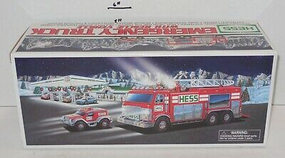 2005 Hess Gasoline Emergency TRUCK Lights and Sounds NIB New In BOX - $47.80