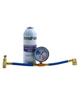  Enviro-Safe 134a Replacement Refrigerant w/ Stop Leak Can &amp; Gauge Kit #... - £21.92 GBP