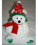 Ty Classic Fargo Christmas Holiday Bear 14&quot; Plush Soft Toy Stuffed Anima... - £10.64 GBP