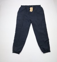 NOS Vintage 90s Streetwear Womens 3X Blank Lined Silk Joggers Jogger Pan... - $79.15