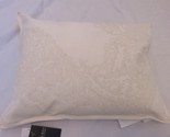 Ralph Lauren Allie Embroidered Cream Pillow NWT $170 2 Avail - $53.71