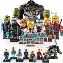 8pcs/set Avengers Endgame Hulk Iron Man Pepper War Machine Minifigures Toy - £14.11 GBP