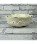 LENOX Rosebud Bowl Embossed Scalloped with Gold Trim Small  5-5/8” - €9,11 EUR