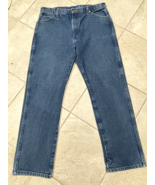 VTG Y2K Wrangler 13MWZ Jeans Mens 38x32 Blue Med Wash Cowboy Cut Actual ... - $355.07 MXN