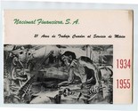 Nacional Finaciera 21 Years Creative Work At The Service of Mexico Bookl... - $27.72