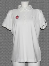 NIKE Dri-Fit Canada Basketball Logo White Polo Golf Shirt Wm&#39;s L NWT 2005 - $543.47 MXN