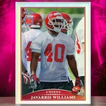 2009 Topps Chrome Refractors #TC162 Javarris Williams RC Chiefs - £1.34 GBP