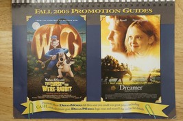 DreamWorks Fall 2005 Movie Promo Advertising Press Kit Packet Wallace &amp; ... - £15.85 GBP