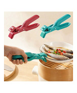 Heat Resistant Silicone Anti Scald Clip Safe Bowl Dish Pot Holder Lifter - $93.57 MXN