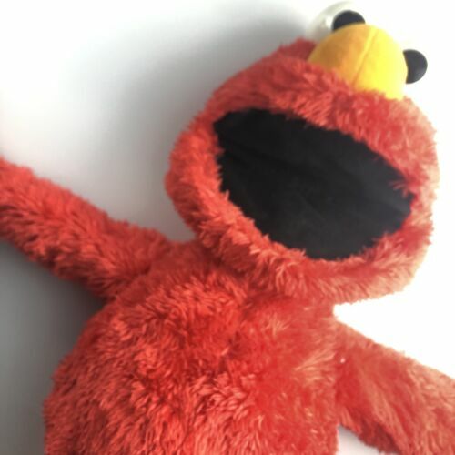 Elmo Singing Talking Big Hugs Plush Toy 22&quot; Sesame Street Hasbro 2012 Te... - $18.70