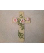 Christian CROSS with Flowers around - NEW - £5.97 GBP