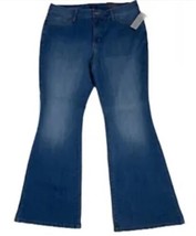 NYDJ Not Your Daughters Jeans FARRAH Flare Stretch Lift Tuck Womens Size 14P - £23.60 GBP