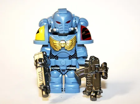 MBricks Space Wolves Warhammer 40k game Toys Collection Movie Minifigures - £4.96 GBP