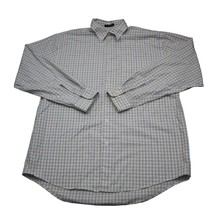 Arrow USA 1851 Shirt Mens M Multicolor Plaid Button Up Long Sleeve Collared Top - $25.72