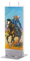 Flatyz Cowboy Riding a Horse Candle - £12.99 GBP