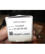 NEW Trumpf Laser Flash Arc Lamp D9X142  model#-  1415507 - £71.54 GBP