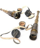 18&quot; Brass Nautical Telescope Antique Reproduction - $1,862.86 MXN