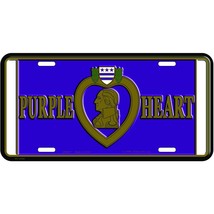 Purple Heart Medal License Plate - $31.02