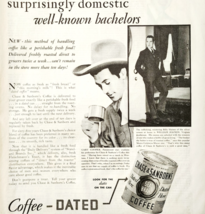 1930 Chase &amp; Sanborn Coffee Advertisement Seal Brand Hot Beverage DWJJ19 - $578.21 MXN