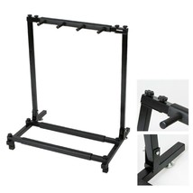 Multi Guitar Stand 3 Holder Folding Organizer Rack Stage Bass Acoustic Electric - £39.49 GBP