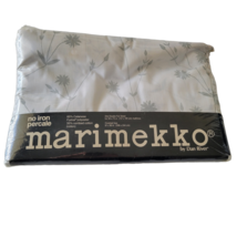 Vintage Marimekko by Dan River One Double Flat Sheet Winter Evening Pattern USA - £17.55 GBP