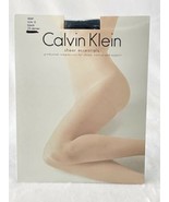 Calvin Klein Sheer Essentials Pantyhose Control Top size B Black New - $23.04 CAD