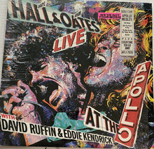 DARYL HALL JOHN OATES LIVE AT THE APOLLO LP 1985 RCA AFL1-7035 - £7.80 GBP