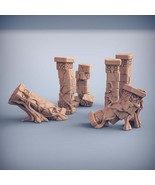 3D Printed Artisan Guild Holmuran Temple Ruins Swamp Gurunda 28mm 32mm - $34.51 CAD+