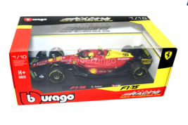 Ferrari F1-75 F1 #55 Italian GP Sainz Giallo Bburago 1:18 18-16811 BRAND NEW - £50.01 GBP