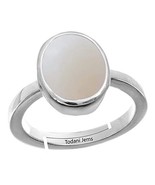 Sterling Silver 9.25 Ratti Natural Opal gemstone Ring With Lab Certificate - $84.78 CAD