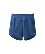 Brooks Women&#39;s Chaser 7&quot; Short Running Athletic Shorts Blue Ash Size Small - $39.59