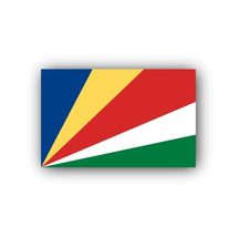 Country Flag of Seychelles Vinyl Decal Sticker UV &amp; Water Proof Gift Sou... - $109.97 MXN