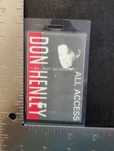 DON HENLEY EAGLES - ORIGINAL 1989 LAMINATE CONCERT TOUR LAMINATE BACKSTA... - $20.00