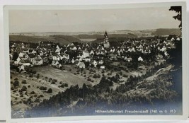 Germany Hohenluftkurort Freudenstadt Sky View rppc  Postcard L9 - $8.95